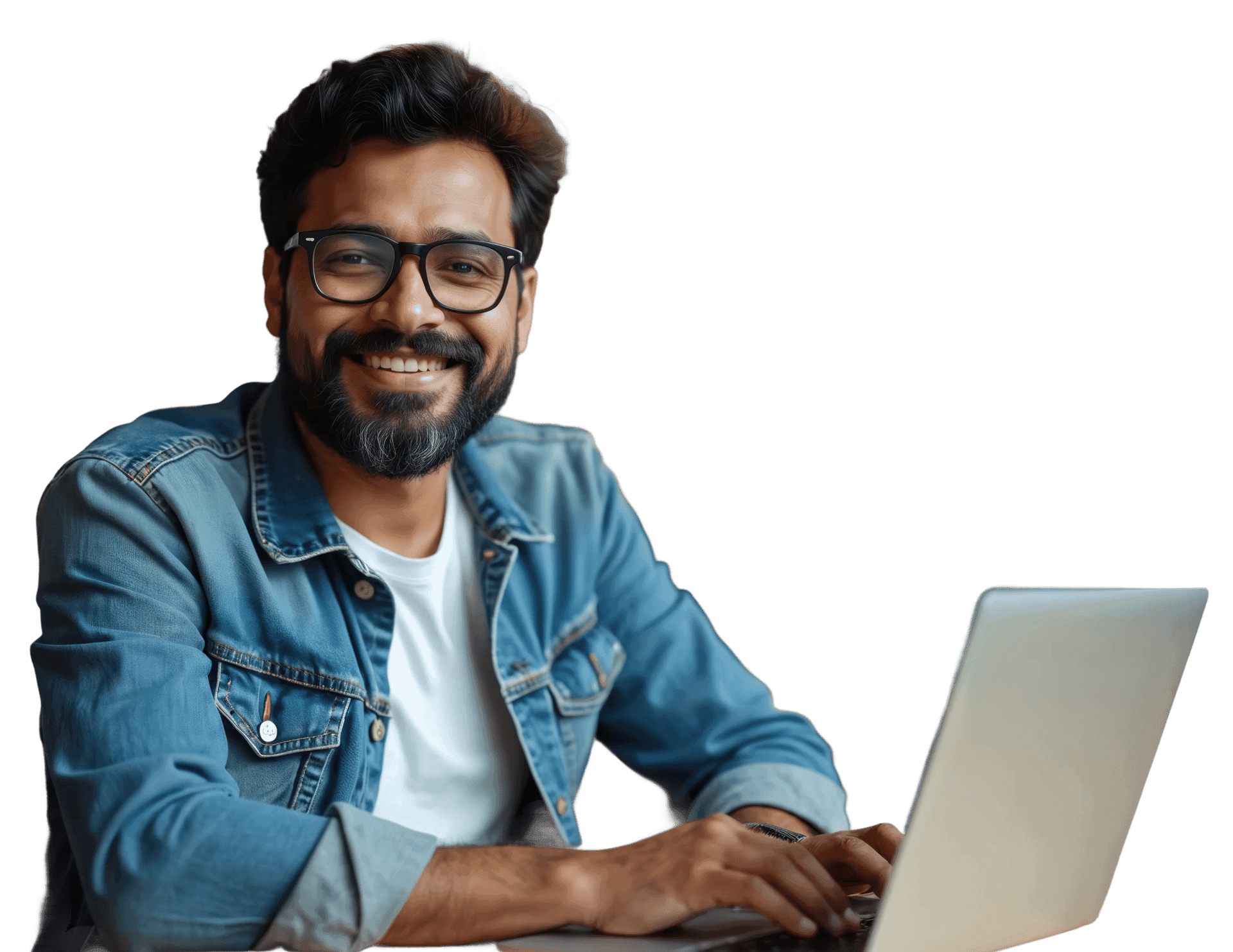 Professioneller mit sicherer Kontrolle